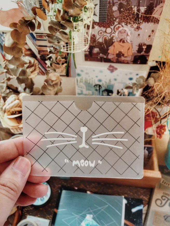 Cat themed cardholder