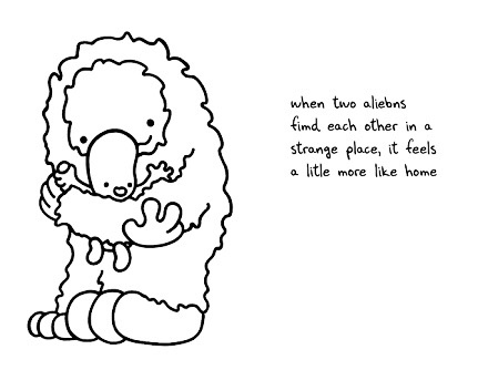 Everyone's a Aliebn When Ur a Aliebn Too by Jomny Sun