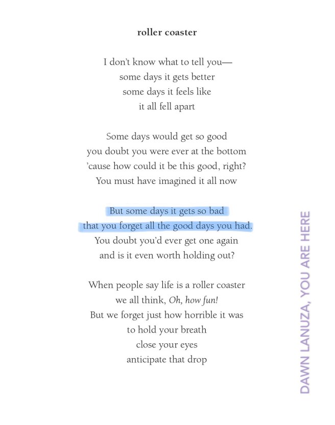 You Are Here by Dawn Lanuza